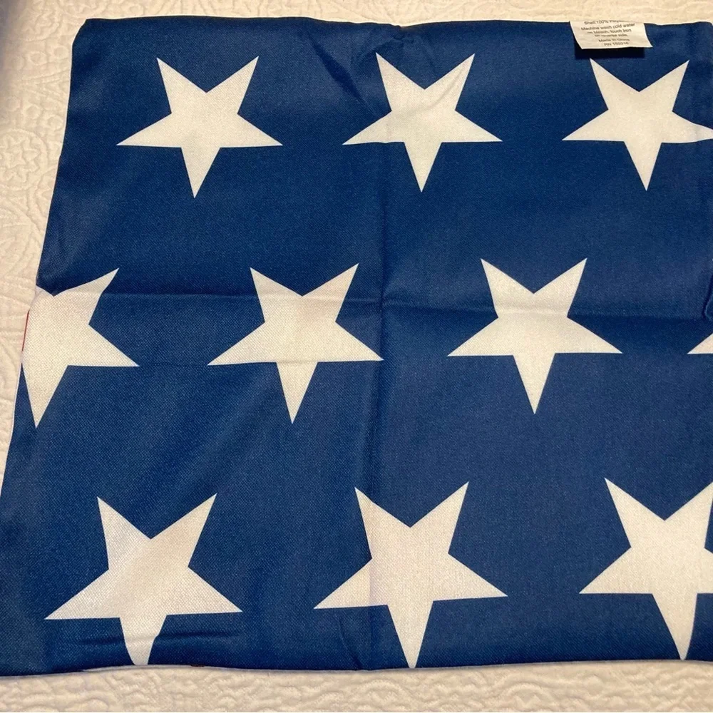 July 4th Star Pillow Covers